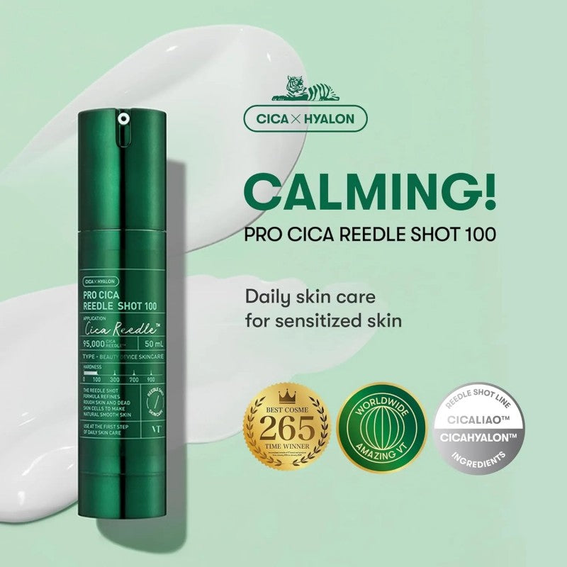 VT COSMETICS Pro Cica Reedle Shot 100 Serum 50ml
