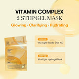 VT  Vita-light Reedle Shot 100 2-Step Hydrogel Mask 1pcs