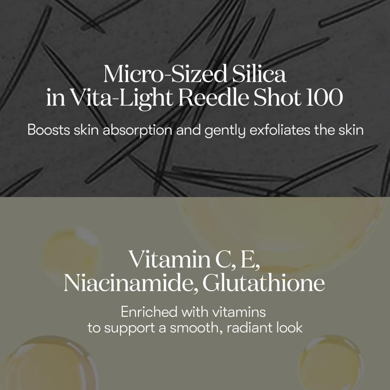 VT  Vita-light Reedle Shot 100 2-Step Hydrogel Mask 1pcs