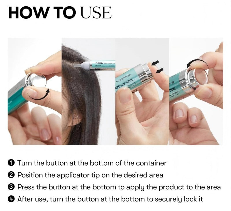 VT头皮精华微针生发安瓶100dL 15ml