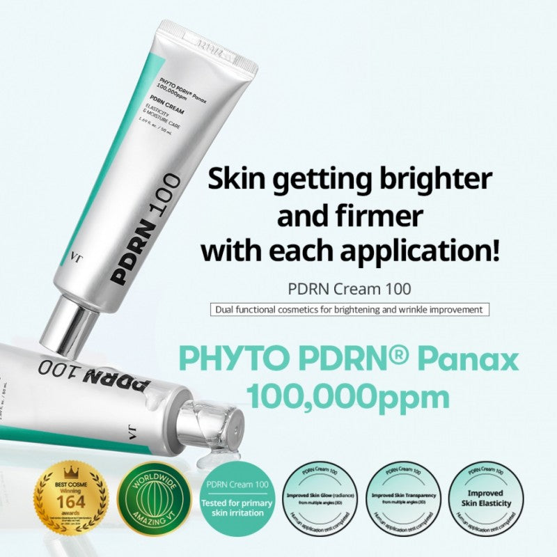 VT PDRN水光焕亮面霜 50ml