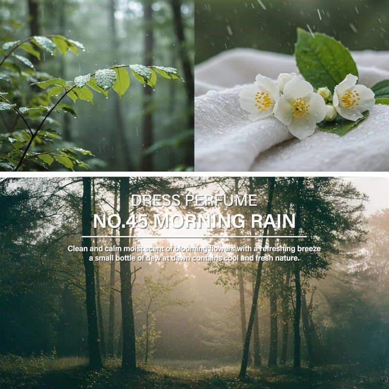 W.Dressroom Dress & Living Clear Perfume No.45 Morning Rain 70ml