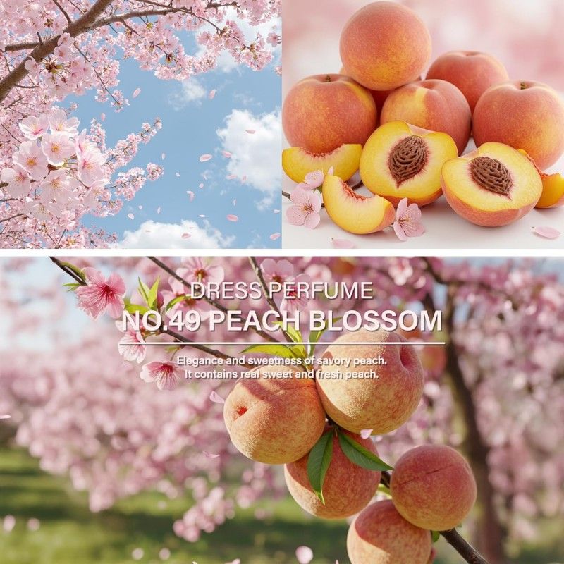 W.Dressroom Dress & Living Clear Perfume #49 Peach Blossom 70ml