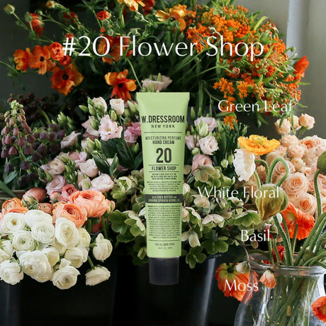 W.Dressroom Moisturizing Perfume Hand Cream No.20 Flower Shop