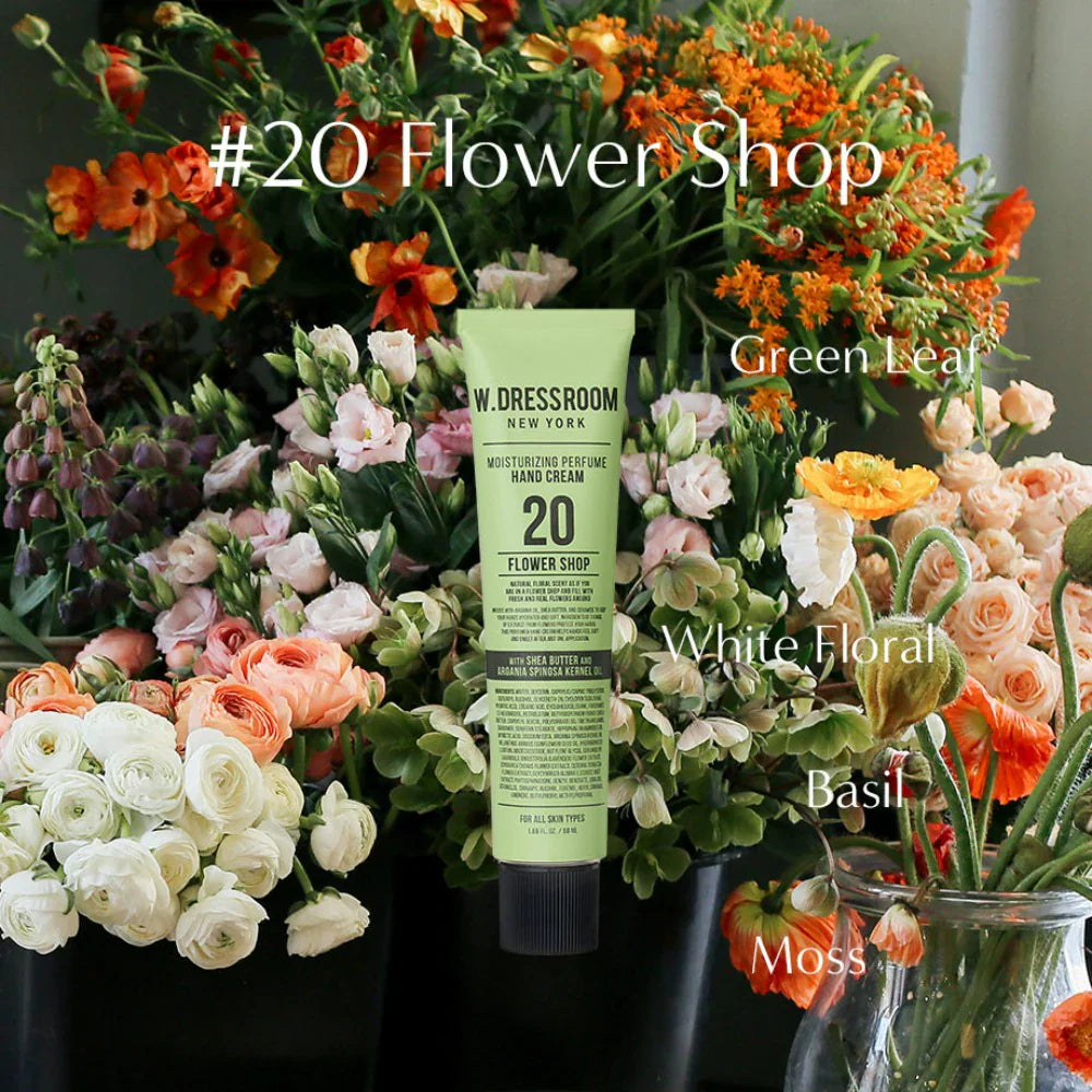 W.Dressroom Moisturizing Perfume Hand Cream No.20 Flower Shop 50ml