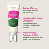 CKD Retino Collagen Small Molecule 300 Tightening Cream 80ml + Brush