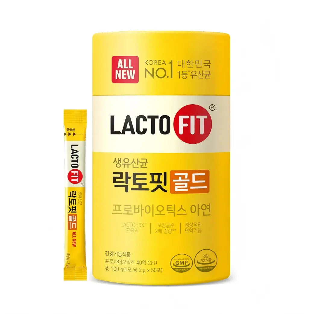 Lacto-Fit Probiotics Gold Formula Upgraded Gold 5X 50pcs