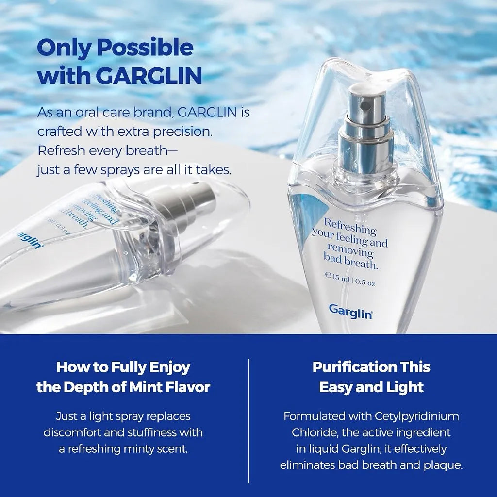 Garglin佳口林薄荷清新口腔喷雾 15ml