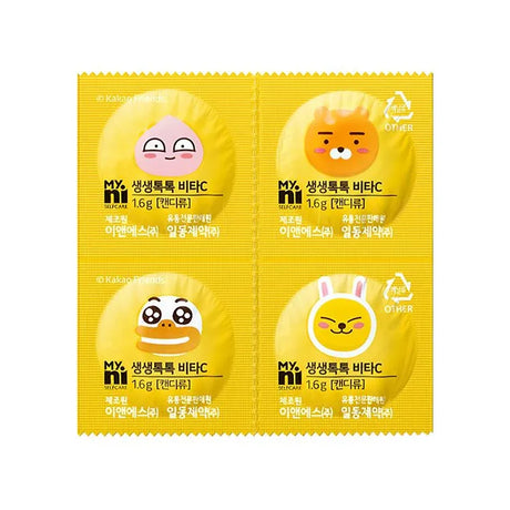 Myni Kakao Friends天然维C咀嚼片 172.8g