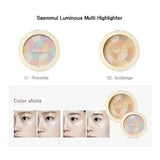 The Saem Saemmul Luminous Multi Highlighter #01 Pink White