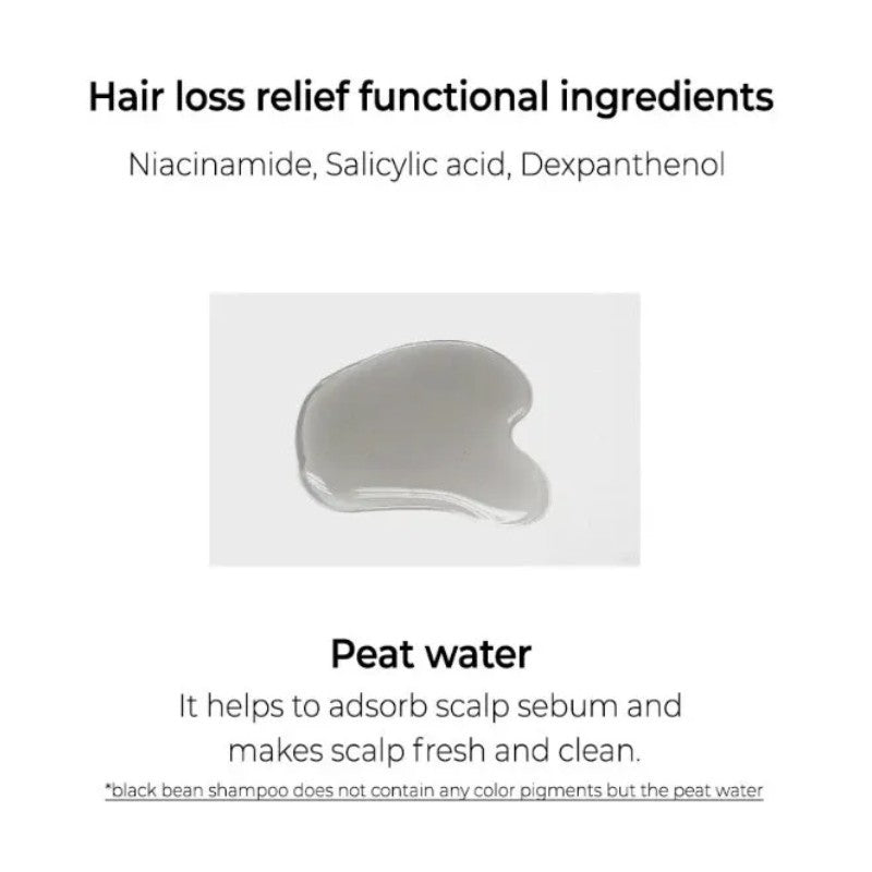 Nature Republic Black Bean Anti Hair Loss Shampoo 300ml