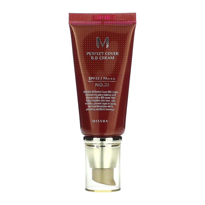 Missha M Perfect Cover BB Cream Spf42/Pa+++ #21 Light Beige