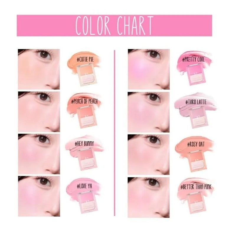 Holika Holika Tinted Milk Cream Blush #06 Taro Latte