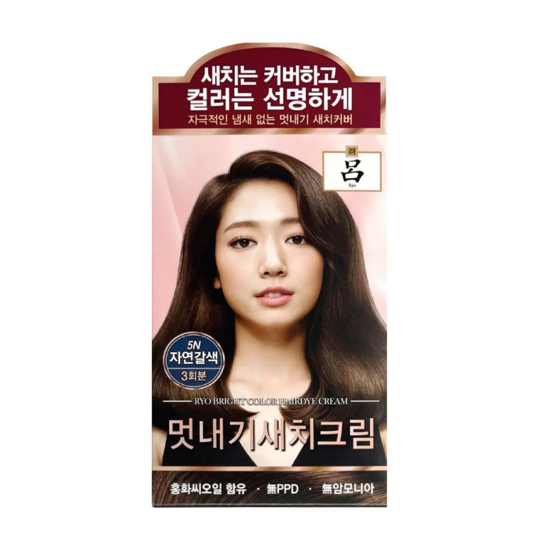 Ryo Hair Dye Color Cream #5N Natural Brown