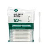 Daiso Portable Cotton Swabs Individually Packaged 120pcs