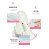 LG Guiaerang Sofy Sanitary Pads Body Fit Herbal Overnight 420mm 10pcs