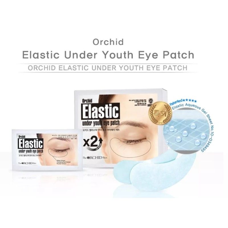 The Orchid Skin Elastic Under Youth Eye Patch 10 pairs
