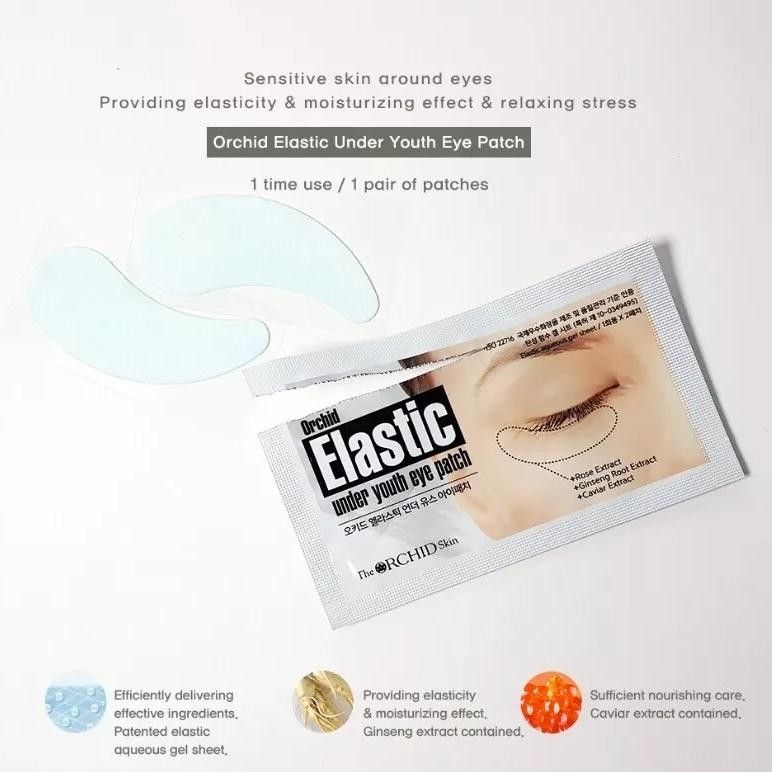 The Orchid Skin Elastic Under Youth Eye Patch 10 pairs