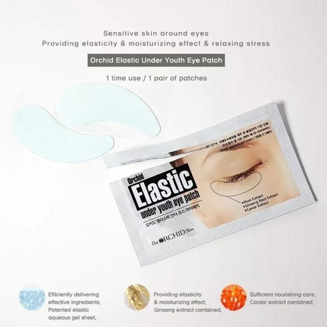 The Orchid Skin Elastic Under Youth Eye Patch 10 pairs