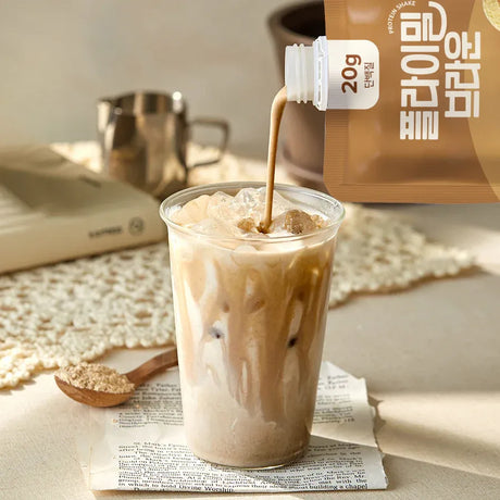 Flimeal高蛋白奶昔棕色谷物味 45g