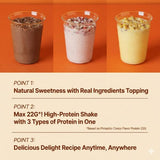 Delight Project Protein Shake Corn & Castella 540g