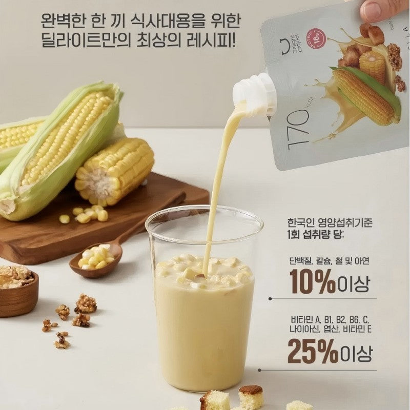 Delight Project低卡蛋白质奶昔代餐粉美乐蒂联名香浓玉米 45g