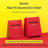 Briskin Real Fit Second Skin Mask Anti Wrinkle & Firmness 1pcs