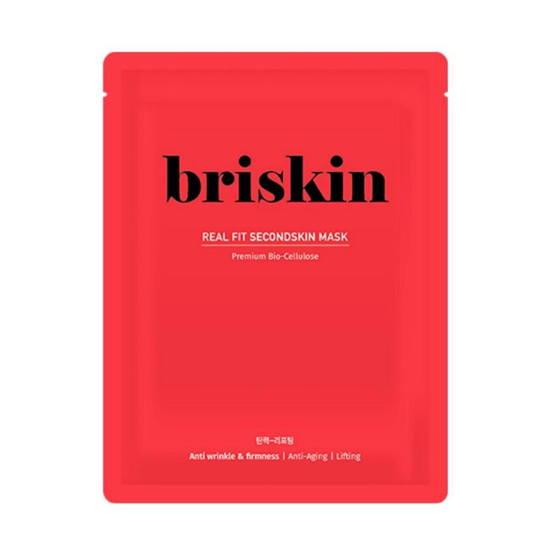 Briskin Real Fit Second Skin Mask Anti Wrinkle & Firmness 1pcs