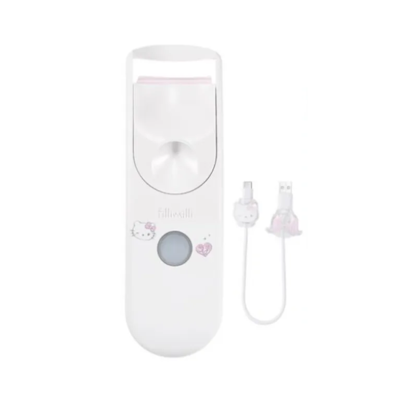 Fillimilli Heating Eyelash Curler Wide USB Type Angel Hello Kitty