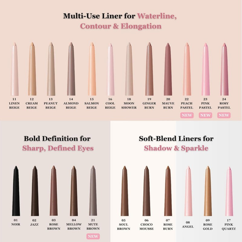 Bbia Last Auto Gel Eyeliner #11 Linen Beige