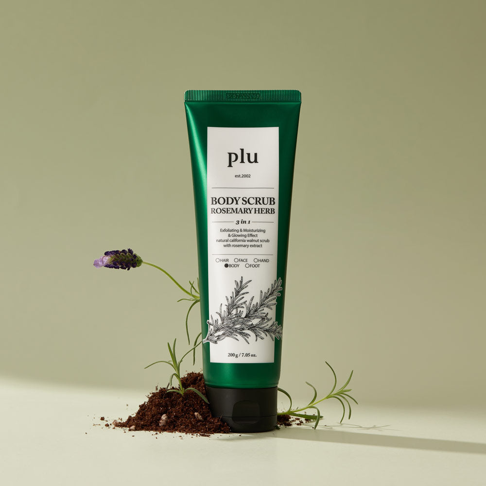 Plu三合一多效身体香氛磨砂膏 200g