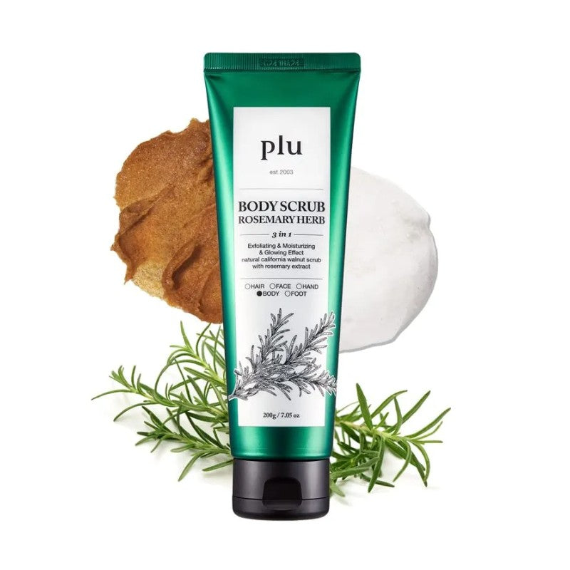 Plu三合一多效身体香氛磨砂膏 200g