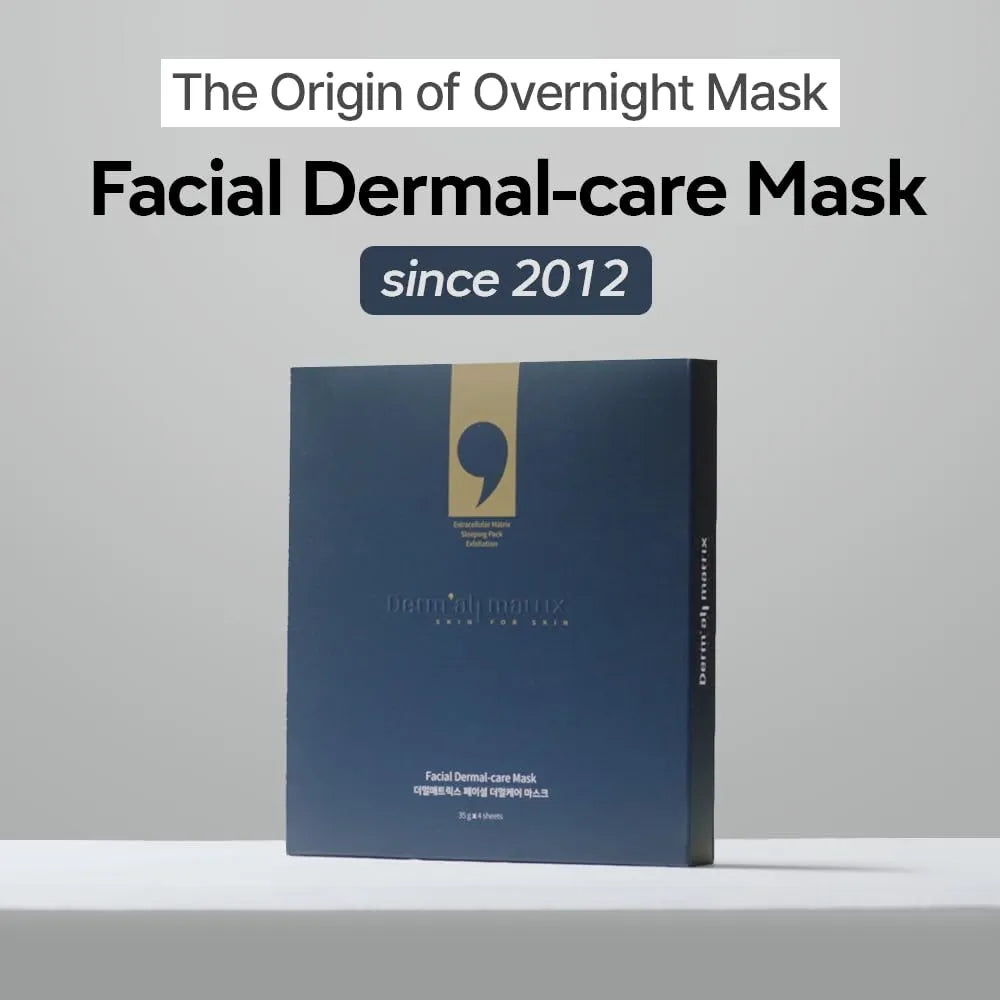 Dermall Matrix胶原蛋白人皮面膜保湿焕肤 1片