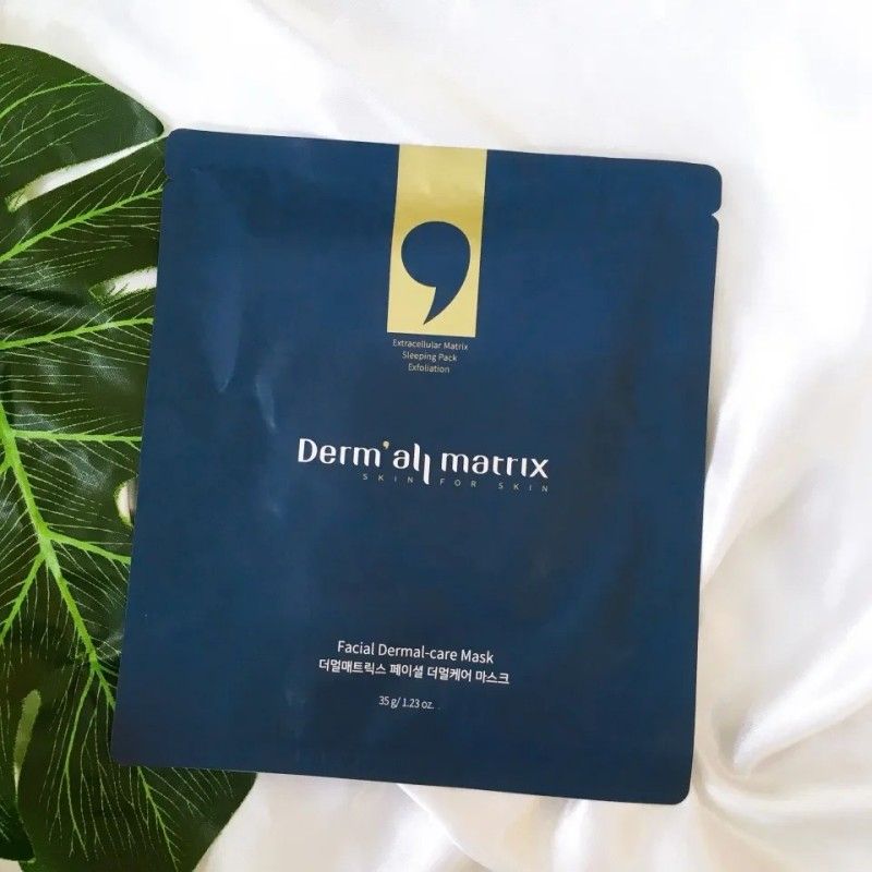 Derm all Matrix Facial Dermal-care Collagen Mask 4pcs
