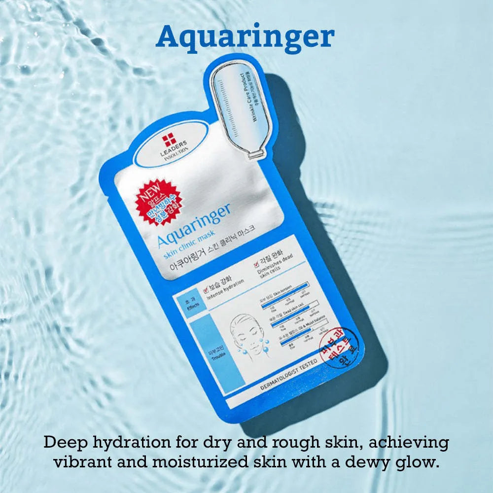 Leaders Aquaringer Skin Clinic Mask 1pcs