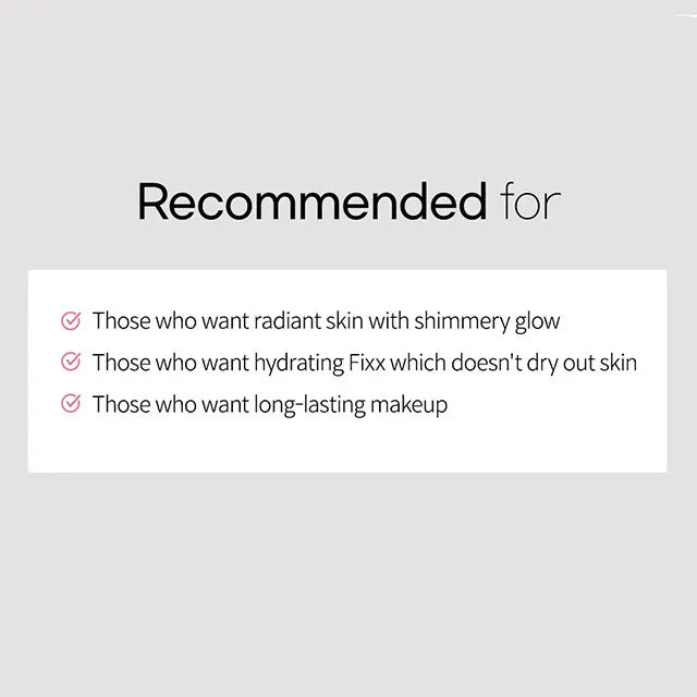 So Natural Water Glow Make Up Setting Fixx 75ml