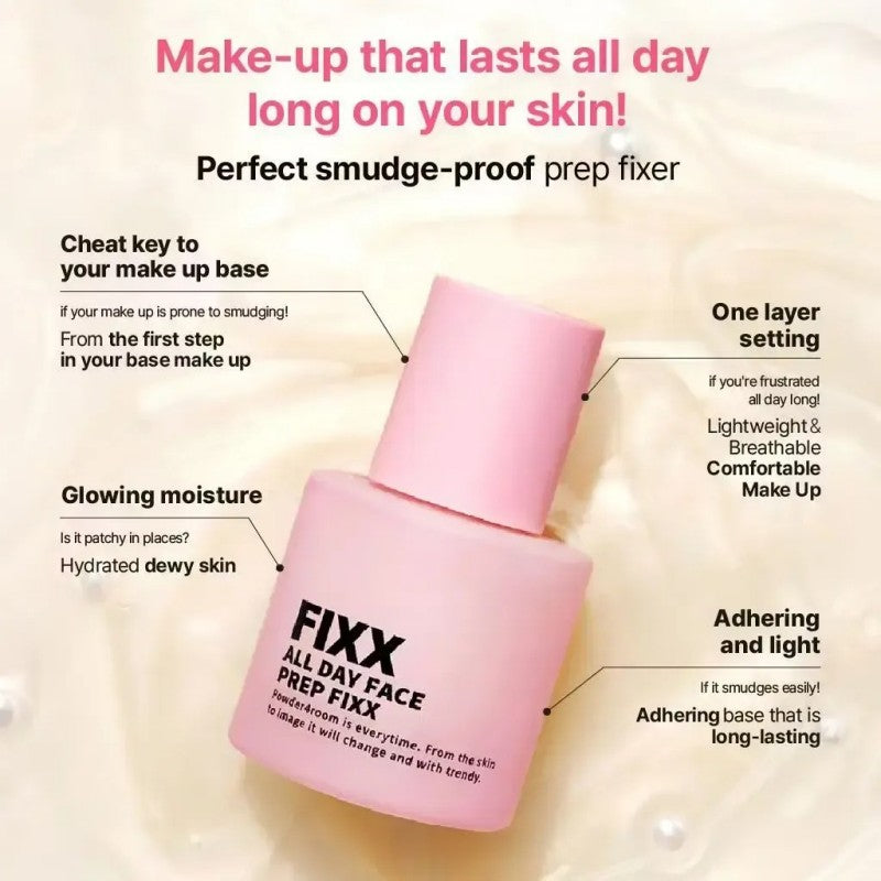 So Natural Fixx长效控油保湿妆前精华30ml( +全天面部定妆喷雾20ml )