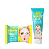 Ariul Smooth & Pure Cleansing Foam 120ml + Lip & Eye Remover Pad 30pcs