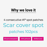 Olive Young Care Plus Spot Cover Patch Calming 102 Pads