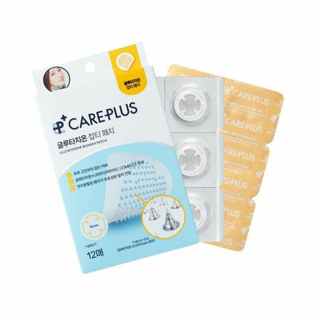 Olive Young Care Plus Glutathione Blemish Patch Clear Acne 12pcs