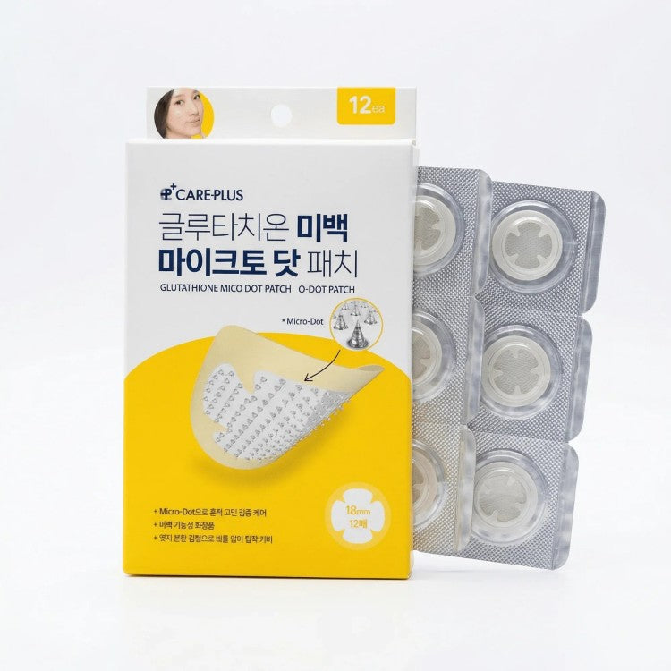 Olive Young Careplus Glutathione Micro Dot Acne Patch 12pcs