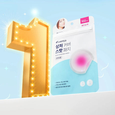 Olive Young Care Plus Scar Cover Spot Acne Patch 102pcs