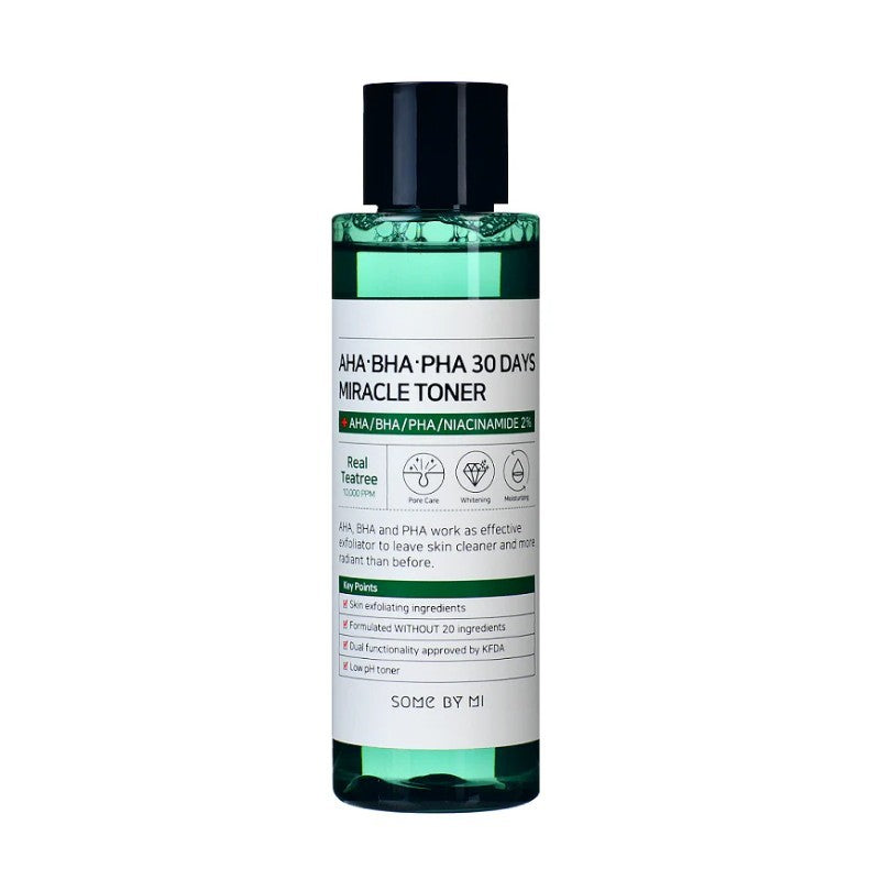 Some By Mi茶树三酸AHA BHA PHA爽肤水温和舒缓 150ml