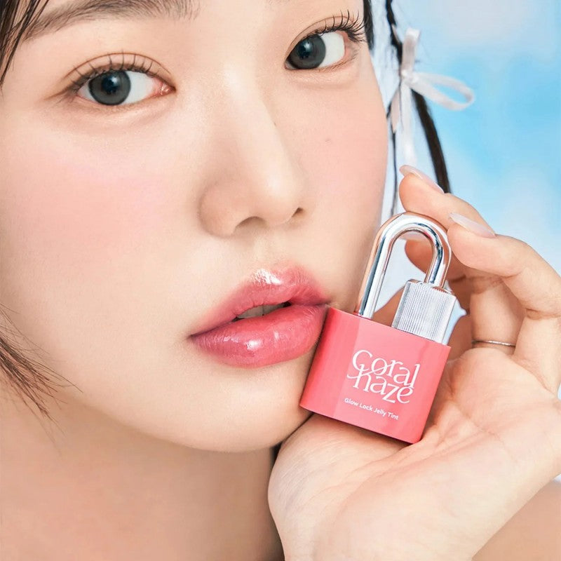 Coralhaze Glow Lock Jelly Lip Tint #102 Candy