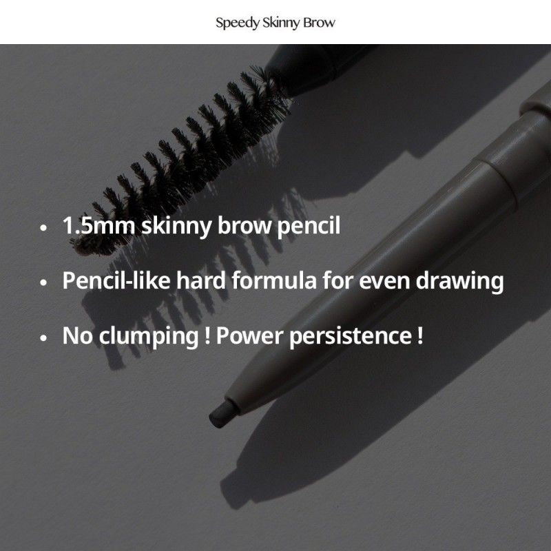 Peripera Speedy Eyebrow Auto Pencil #02 Gray Brown