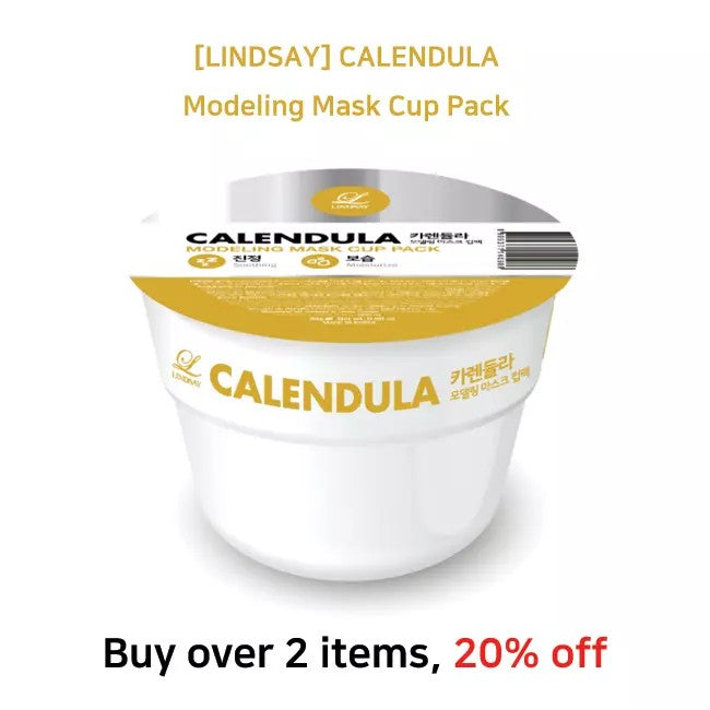 Lindsay Calendula Modeling Mask Cup Pack 28g