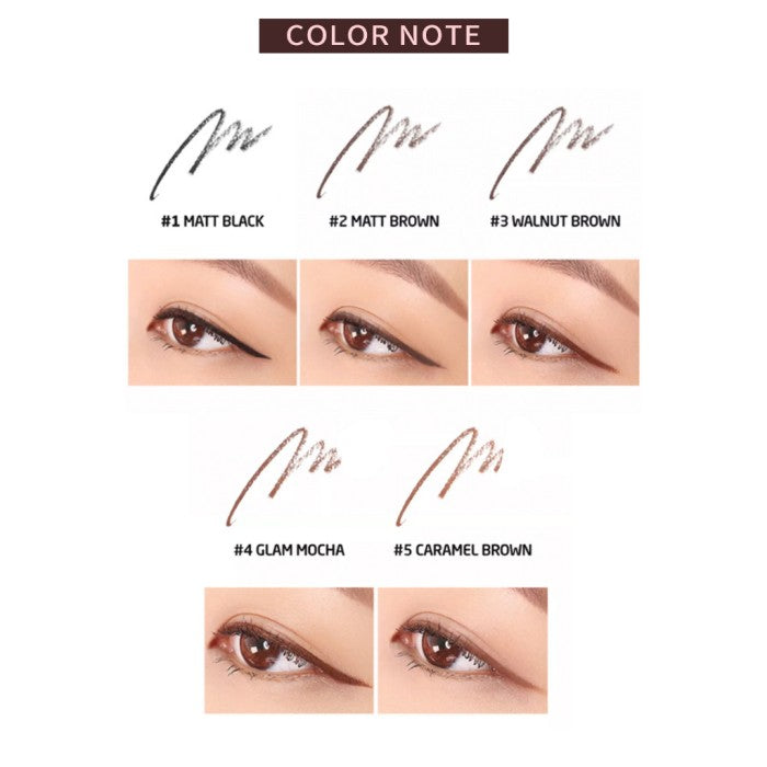 Lilybyred Starry Eyes Am9 To Pm9 Slim Gel Eyeliner #04 Galm Mocha