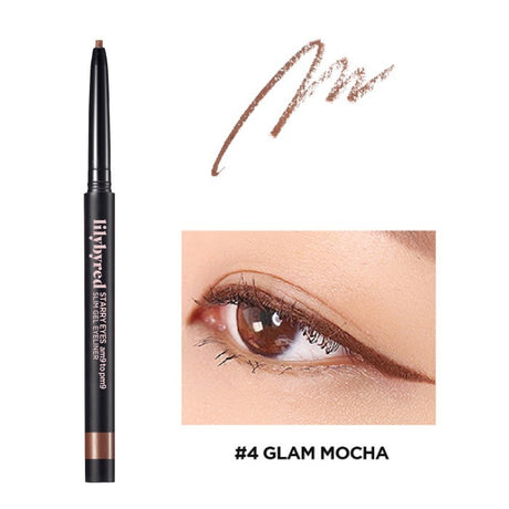 Lilybyred Starry Eyes Am9 To Pm9 Slim Gel Eyeliner #04 Galm Mocha