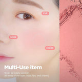 Lilybyred心形腮红柔雾哑光#02娃娃玫瑰色