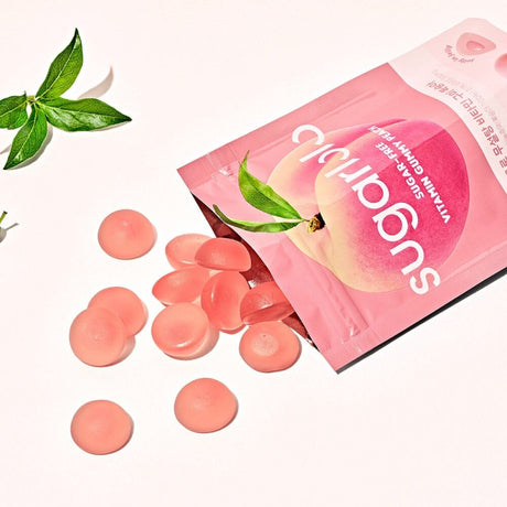 Sugarlolo Sugar Free Vitamin Gummy Peach 45g